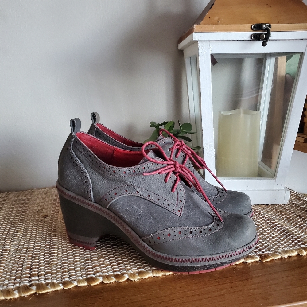 hippy retro funky JAMBU rubber shoes Oxford 9